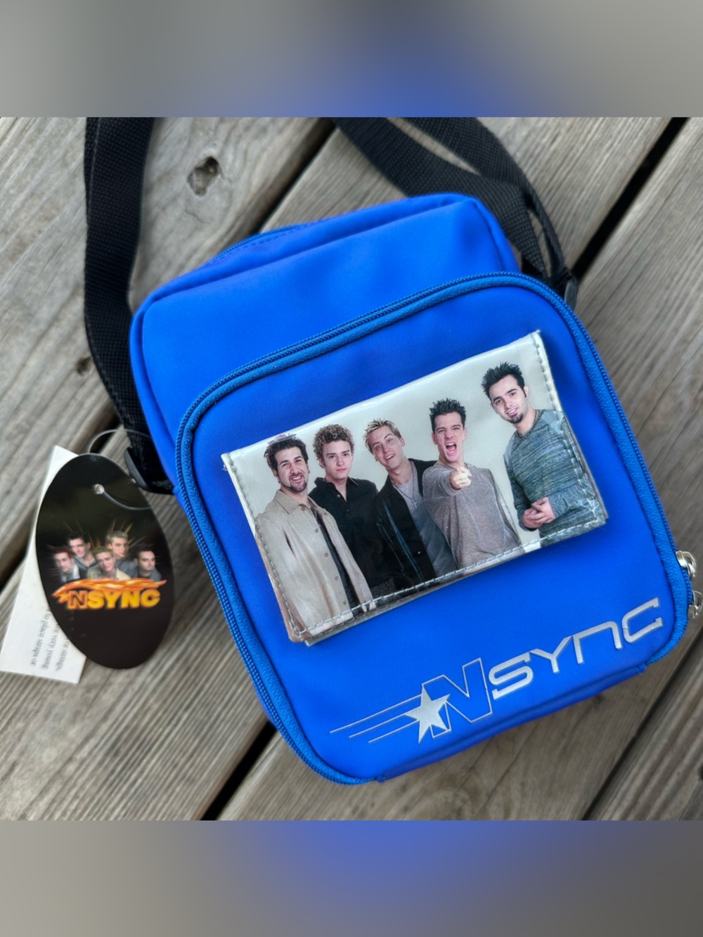 NSYNC Shoulder Bag CD Holder New Dead Stock Vintage Y2K